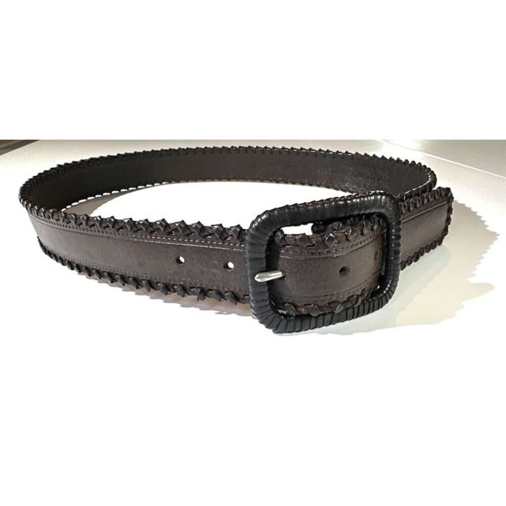 Banana Republic Mens Genuine Leather Belt Size M Top Grain Brown